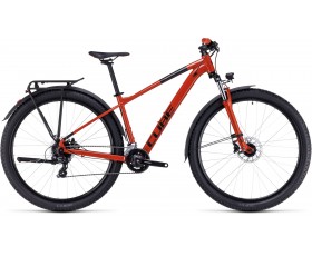 VTT CUBE AIM ALLROAD BRICKRED N BLACK 2024