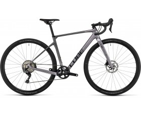 VELO GRAVEL CUBE NUROAD WS C:62 PRO SMOKEYBLUSH N GREY 2024