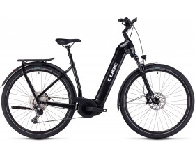 VELO ELECTRIQUE CUBE KATHMANDU HYBRID EXC 750 GREY N SILVER 2024