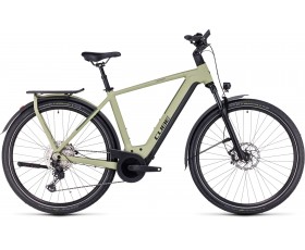 VELO ELECTRIQUE CUBE KATHMANDU HYBRID SLX 750 GREEN N OLIVE 2024