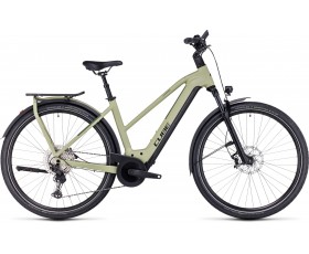 VELO ELECTRIQUE CUBE KATHMANDU HYBRID SLX 750 GREEN N OLIVE 2024