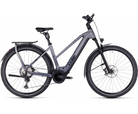 VELO ELECTRIQUE CUBE KATHMANDU HYBRID SLT 750 PRIZMSILVER N GREY 2024