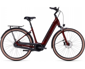 VELO ELECTRIQUE CUBE SUPREME HYBRID PRO 500 RED N BLACK 2024