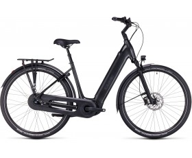 VELO ELECTRIQUE CUBE SUPREME HYBRID EX 625 GREY N BLACK 2024