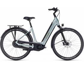 VELO ELECTRIQUE CUBE SUPREME HYBRID EX 625 GREEN N OLIVE 2024