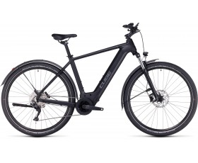 VELO ELECTRIQUE CUBE NURIDE HYBRID PRO 625 ALLROAD BLACK N METAL 2024