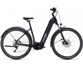 VELO ELECTRIQUE CUBE NURIDE HYBRID PRO 625 ALLROAD BLACK N METAL 2024