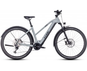 VELO ELECTRIQUE CUBE NURIDE HYBRID SLX 750 ALLROAD GREY N BLACK 2024