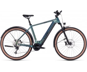 VELO ELECTRIQUE CUBE NURIDE HYBRID SLX 750 ALLROAD VERDE N BLACK 2024