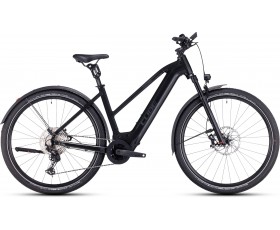 VELO ELECTRIQUE CUBE NURIDE HYBRID SLT 750 ALLROAD GREY N METAL 2024