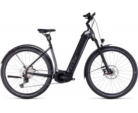 VELO ELECTRIQUE CUBE NURIDE HYBRID SLT 750 ALLROAD GREY N METAL 2024