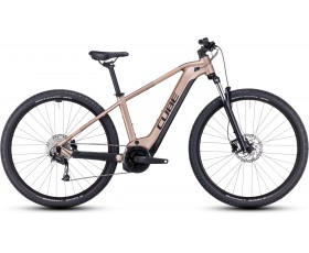 VTT ELECTRIQUE CUBE REACTION HYBRID PERFORMANCE 500 METALLICBROWN N ORANGE 2024