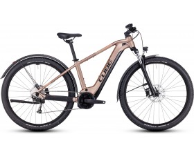 VTT ELECTRIQUE CUBE REACTION HYBRID PERFORMANCE 500 ALLROAD METALLICBROWN N ORANGE 2024