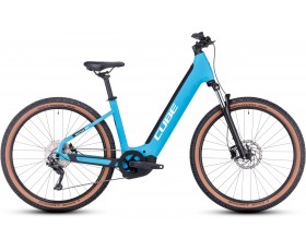 VTT ELECTRIQUE CUBE REACTION HYBRID ONE 625 SKYBLUE N WHITE 2024