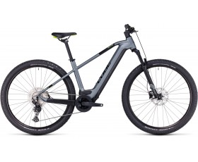 VTT ELECTRIQUE CUBE REACTION HYBRID PRO 500 FLASHGREY N GREEN 2024