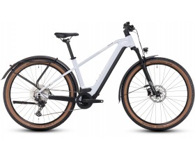 VTT ELECTRIQUE CUBE REACTION HYBRID PRO 500 ALLROAD FLASHWHITE N BLACK 2024