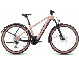 VTT ELECTRIQUE CUBE REACTION HYBRID PRO 500 ALLROAD BLUSHROSE N SILVER 2024