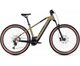 VTT ELECTRIQUE CUBE REACTION HYBRID RACE 625 OLIVE N GREEN 2024