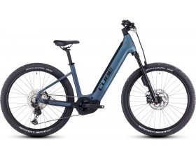 VTT ELECTRIQUE CUBE REACTION HYBRID ABS 750 SMARAGDGREY N BLUE 2024