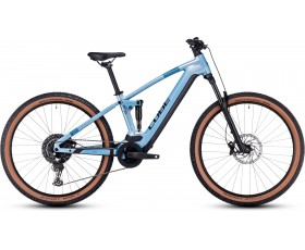 VTT ELECTRIQUE CUBE STEREO HYBRID 120 PRO 625 SAGEMETALLIC N BLACK 2024