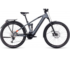 VTT ELECTRIQUE CUBE STEREO HYBRID 120 PRO 625 ALLROAD FLASHGREY N ORANGE 2024