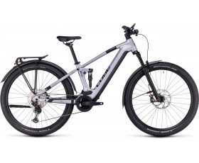 VTT ELECTRIQUE CUBE STEREO HYBRID 120 RACE 750 ALLROAD POLARSILVER N BLACK 2024