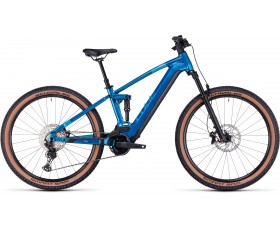 VTT ELECTRIQUE CUBE STEREO HYBRID 120 SLX 750 ELECTRICBLUE N CHROME 2024