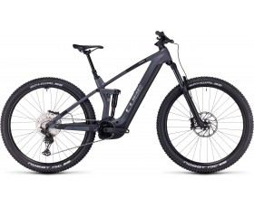 VTT ELECTRIQUE CUBE STEREO HYBRID 140 HPC RACE 750 GREY N CHROME 2024