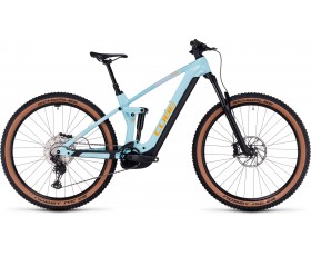 VTT ELECTRIQUE CUBE STEREO HYBRID 140 HPC RACE 750 DAZZLE N ORANGE 2024