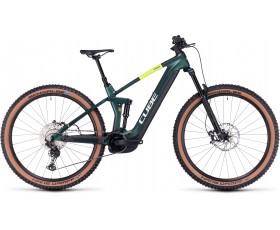 VTT ELECTRIQUE CUBE STEREO HYBRID 140 HPC SLX 750 GOBLIN N YELLOW 2024