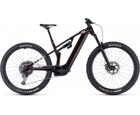 VTT ELECTRIQUE CUBE STEREO HYBRID ONE55 C:68X SLX 750 29 LIQUIDRED N CARBON 2024