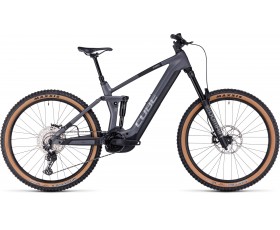 VTT ELECTRIQUE CUBE STEREO HYBRID 160 HPC RACE 625 27.5 GREY N METAL 2024