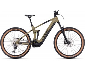 VTT ELECTRIQUE CUBE STEREO HYBRID 160 HPC RACE 625 27.5 OLIVE N GREEN 2024