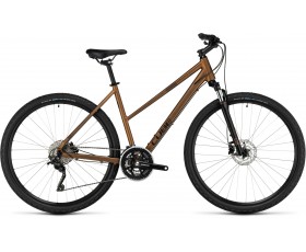 VELO URBAIN CUBE NATURE PRO GOLD N BLACK 2024