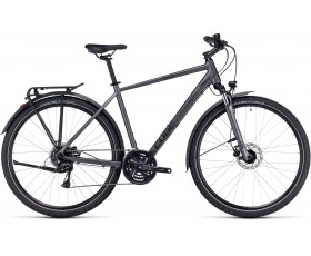 VELO URBAIN CUBE NATURE ALLROAD GRAPHITE N BLACK 2024