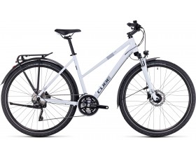 VELO URBAIN CUBE NATURE PRO ALLROAD FROSTWHITE N GREY 2024