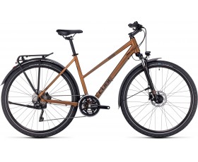 VELO URBAIN CUBE NATURE PRO ALLROAD GOLD N BLACK 2024