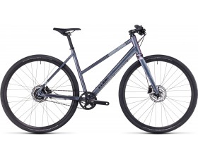 VELO URBAIN CUBE HYDE RACE GALACTIC N BLACK 2024