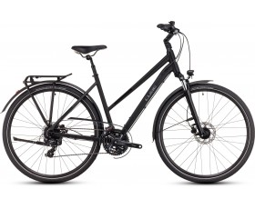 VELO URBAIN CUBE TOURING ONE BLACK N METAL 2024