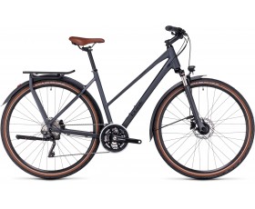 VELO URBAIN CUBE KATHMANDU PRO GREY N BLACK 2024