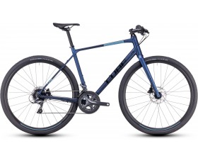 VELO URBAIN CUBE NULANE VELVETBLUE N BLACK 2024