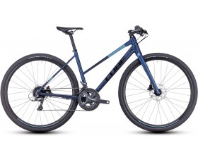 VELO URBAIN CUBE NULANE VELVETBLUE N BLACK 2024