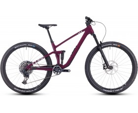 VTT CUBE STEREO ONE44 C:68X SLX WINE N GREY 2024