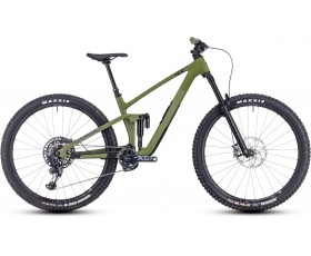 VTT CUBE STEREO ONE55 C:62 TM 29 OLIVE N CHROME 2024