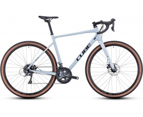 VELO GRAVEL CUBE NUROAD SKYGREY N BLACK 2024