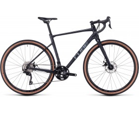 VELO GRAVEL CUBE NUROAD PRO METALBLACK N GREY 2024