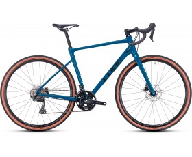 VELO GRAVEL CUBE NUROAD RACE BLUE N BLACK 2024