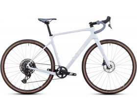 VELO GRAVEL CUBE NUROAD C:62 EX FROSTWHITE N WHITE 2024