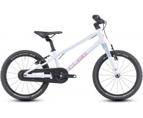 VELO ENFANT CUBE NUMOVE 160 FLASHWHITE N PINK 2024