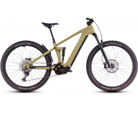 VTT ELECTRIQUE CUBE STEREO HYBRID ONE22 RACE DRYGREEN N OLIVE 2025